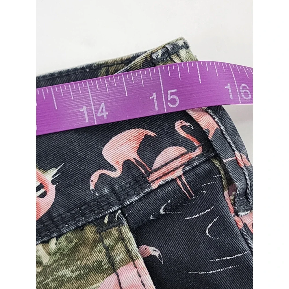 American Eagle Slim Mens 30 Black Stretch‎ Flamingo Shorts Extreme Flex Chinos